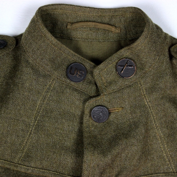 M1917 OD wool service coat - Artillery