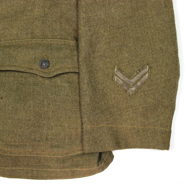 M1917 OD wool service coat - Artillery