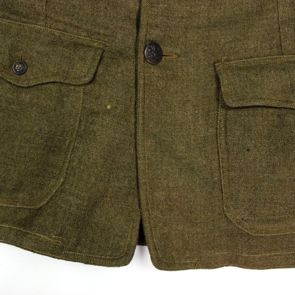 M1917 OD wool service coat - Artillery