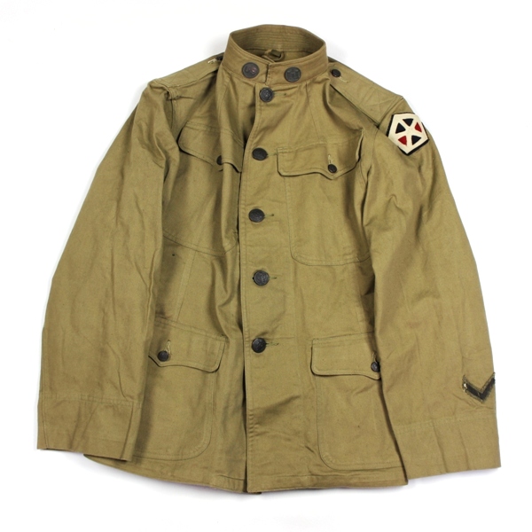 44th Collectors Avenue - M1911 khaki / tan cotton service coat - 5th ...