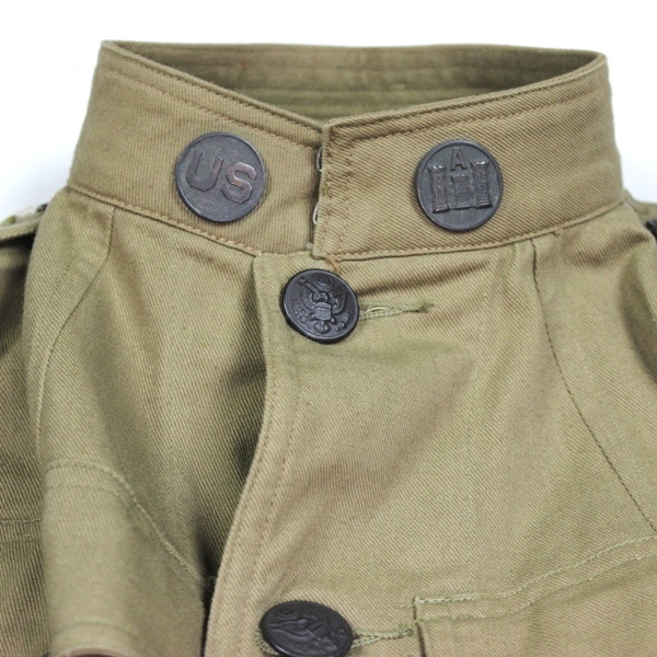 M1911 khaki / tan cotton service coat - 5th Corps engineers