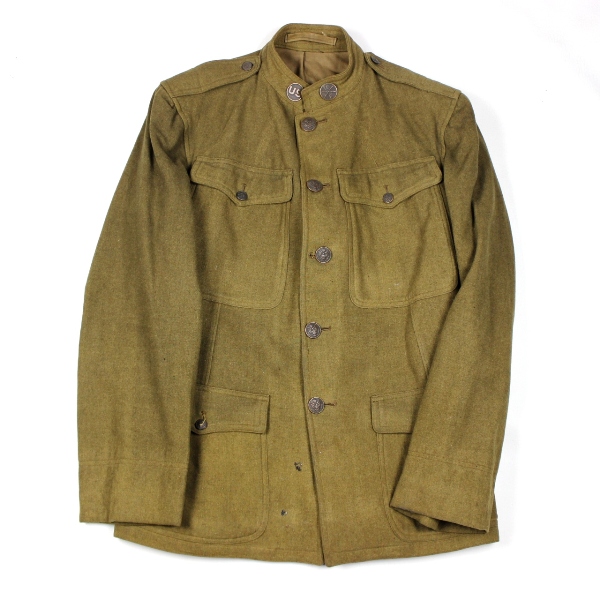 44th Collectors Avenue - M1917 OD wool service coat w/ breeches - 16th CAV