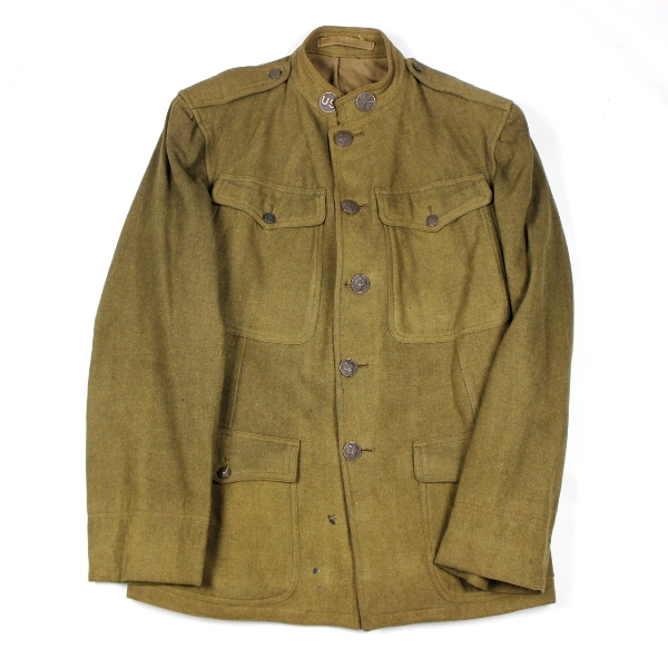 M1917 OD wool service coat w/ breeches - 16th CAV