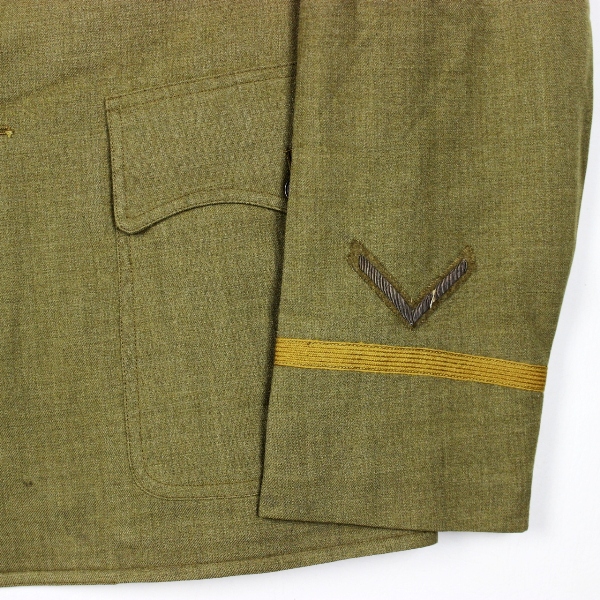 Officers OD wool service coat w/ breeches - Cavalry