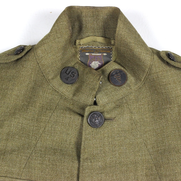 M1917 OD wool service coat, breeches - district of Paris