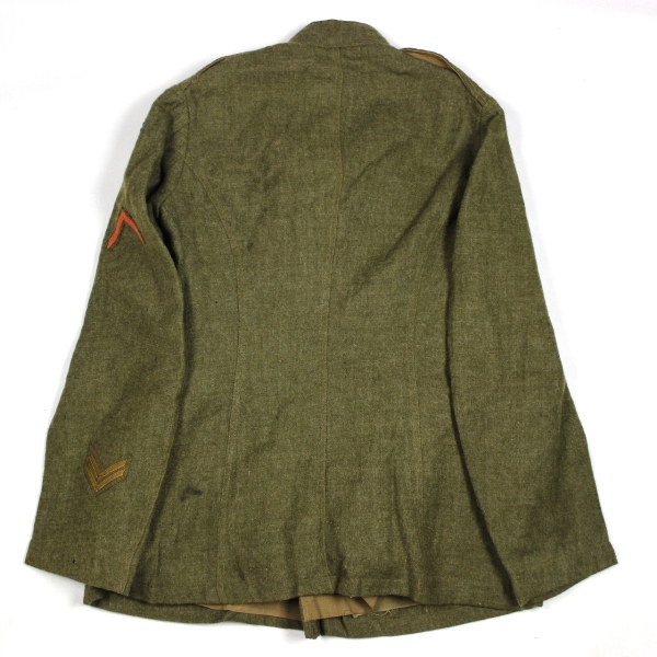 M1918 OD wool Pershing type service coat - 6th Corps