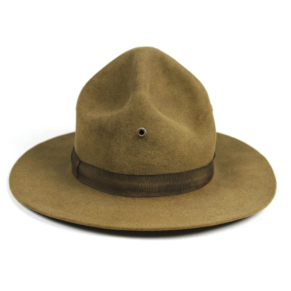 M1911 campaign hat w/ early shoestring chinstrap