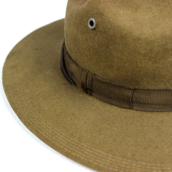 M1911 campaign hat w/ early shoestring chinstrap