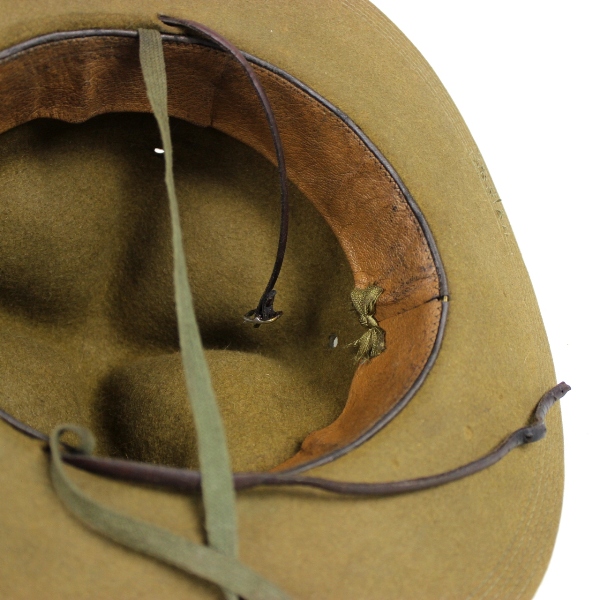 M1911 campaign hat w/ early shoestring chinstrap