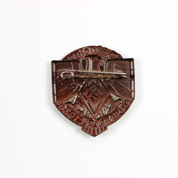 Deutsches Jugendfest 1936 badge in bronze