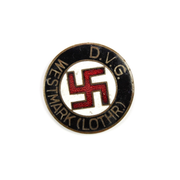  D.V.G. Westmark (Lothr.) enameled Party badge