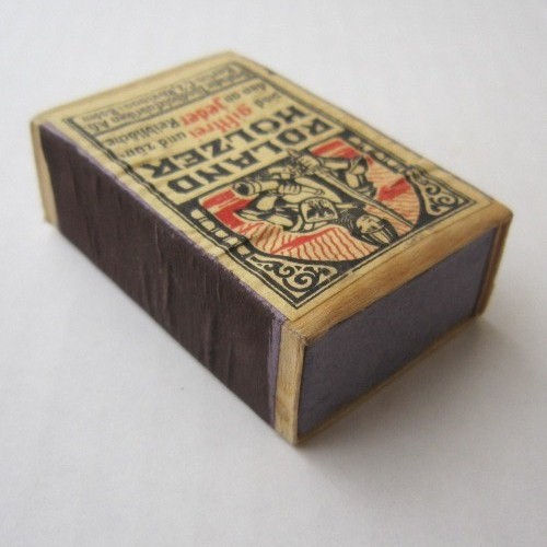 44th Collectors Avenue - WW2 German Roland Holzer match box