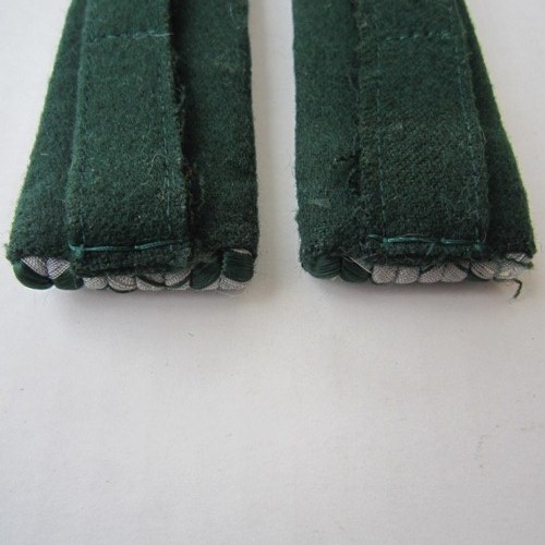 German WW2 Customs shoulder boards RFV