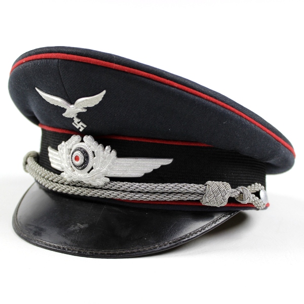 Luftwaffe artillery officers visor cap