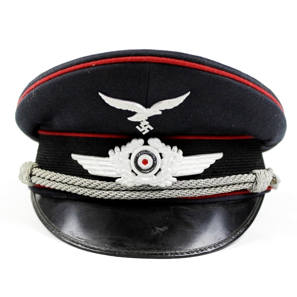 Luftwaffe artillery officers visor cap