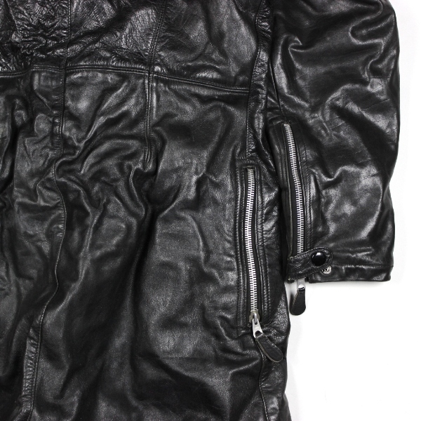 One-piece leather suit / Coveralls 