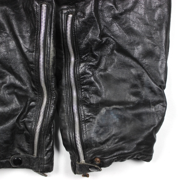 One-piece leather suit / Coveralls 