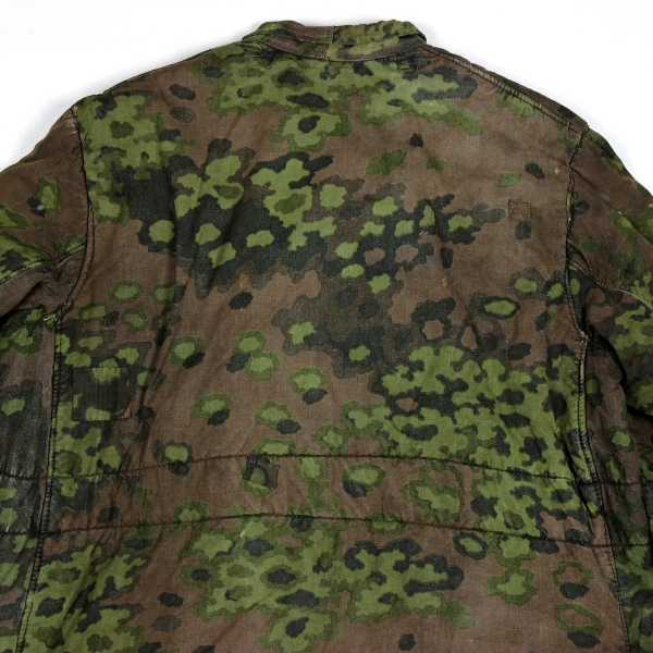 Oak-leaf camouflage reversible winter parka