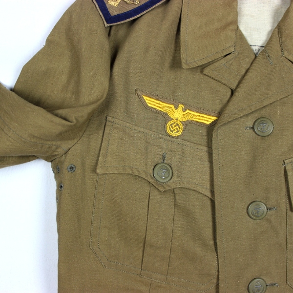 Kriegsmarine Coastal Artillery Matrosenfeldwebel service jacket