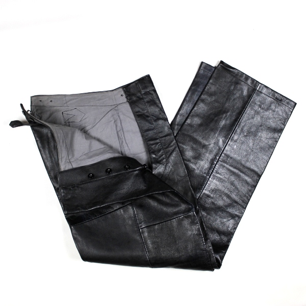 KM / Panzer leather trousers - Czech made