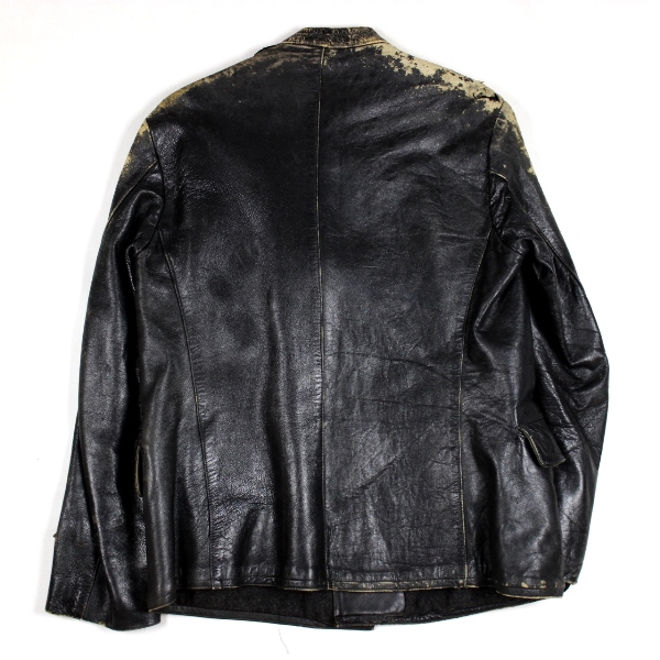 KM engine personnel's leather jacket 