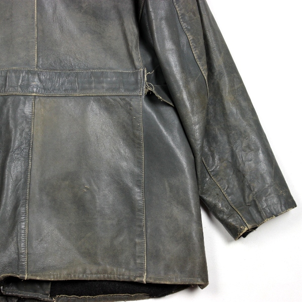 44th Collectors Avenue - KM grey leather U-boat jacket