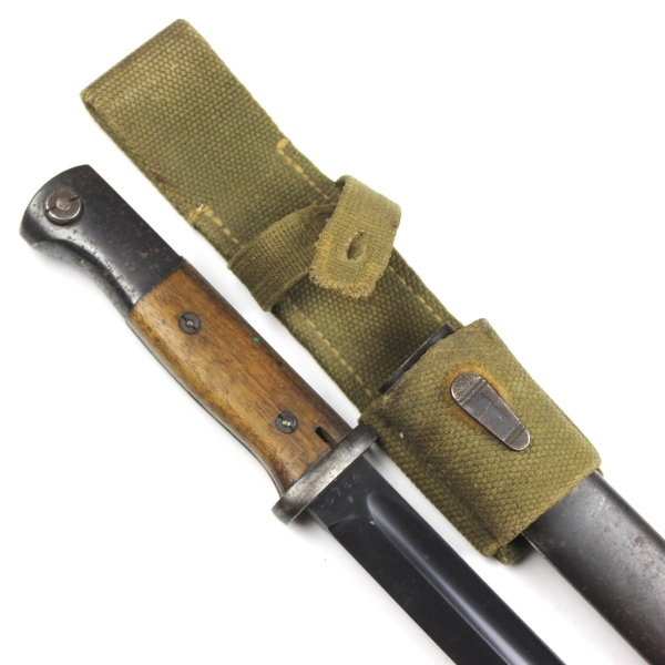 Mauser K98 bayonet w/ scabbard and DAK frog