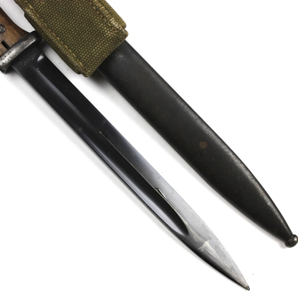 Mauser K98 bayonet w/ scabbard and DAK frog