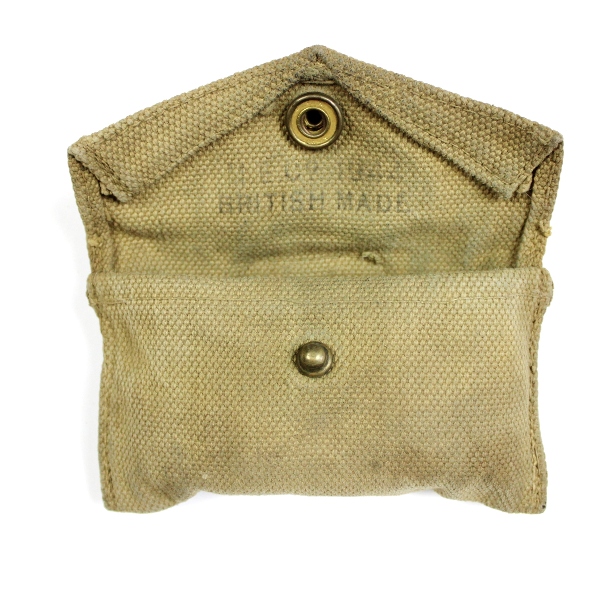 M1942 First aid packet pouch w/content - British Made 1944