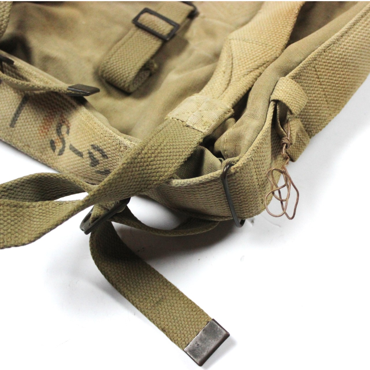 USMC P41 haversack - 4th Marine Division UNIS marking