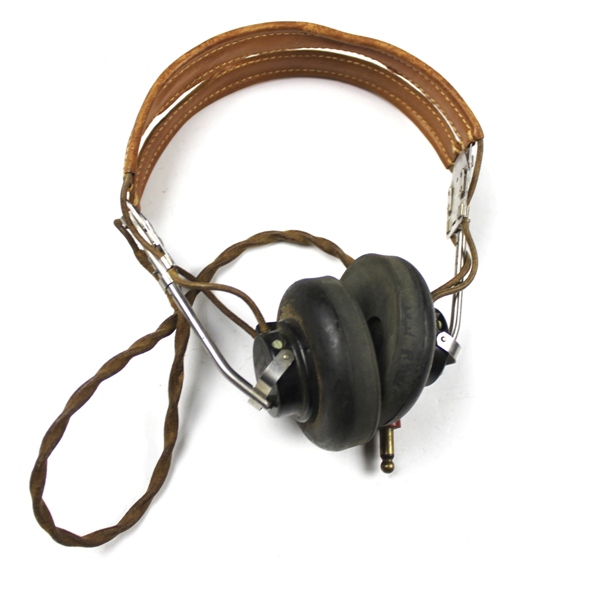 USAAF Type HB7 radio headset w/ ANB-H-1 receivers