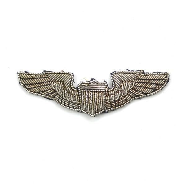 USAAF bullion pilot wings - Theater made?