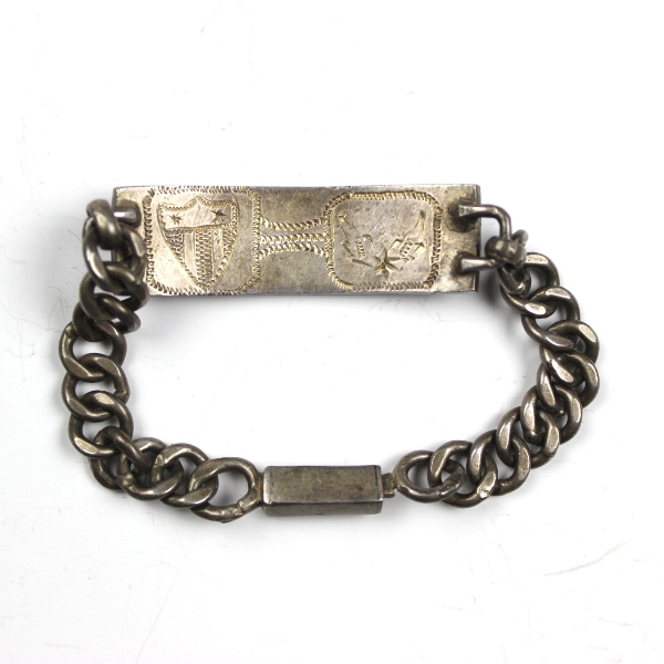 44th Collectors Avenue - USAAF enlisted man identification bracelet - CBI