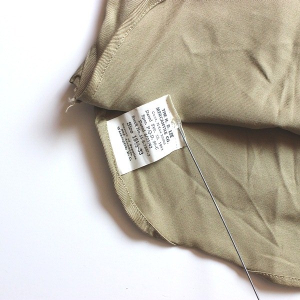 44th Collectors Avenue - US Navy aviator khaki / tan officer shirt ...