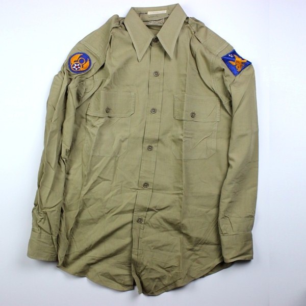 44th Collectors Avenue - Khaki / tan uniform grouping - 2nd and 8th Air ...