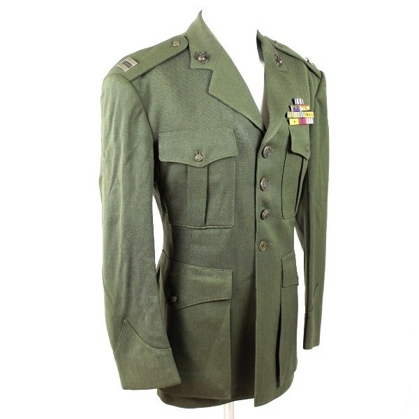 44th Collectors Avenue - USMC captain dress jacket - 2nd Marine Division