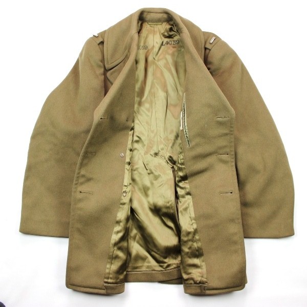 USAAF 1st Lieutenant overcoat - Nice taupe color!