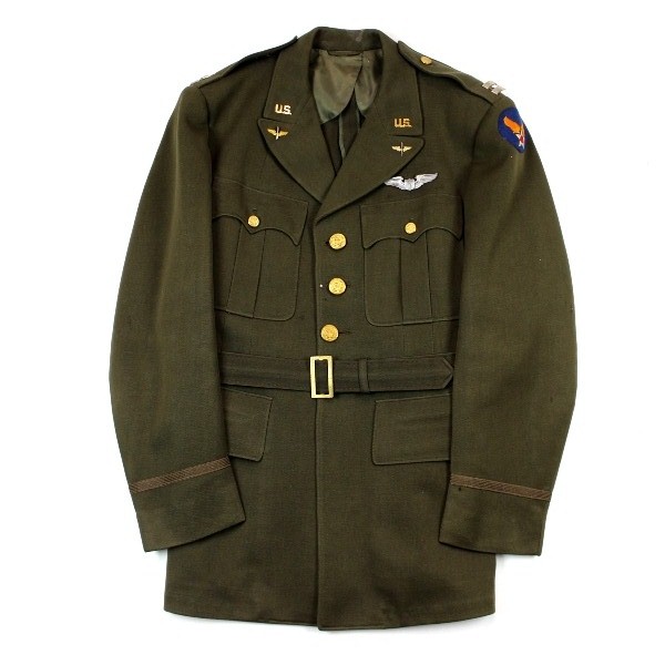 44th Collectors Avenue - USAAF Captain dress jacket with papers ...