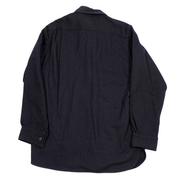 44th Collectors Avenue - US Navy dark blue wool CPO shirt w/ 1 chest pocket