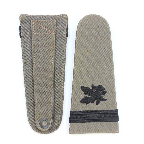 US Navy slate gray shoulder boards - Ensign Supply Corps