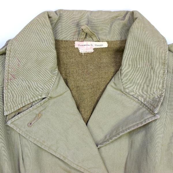 Women's Army Corps M-1941 field jacket - Identified