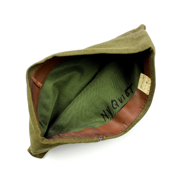 EM OD wool garrison cap - Air Corps - 7 1/4