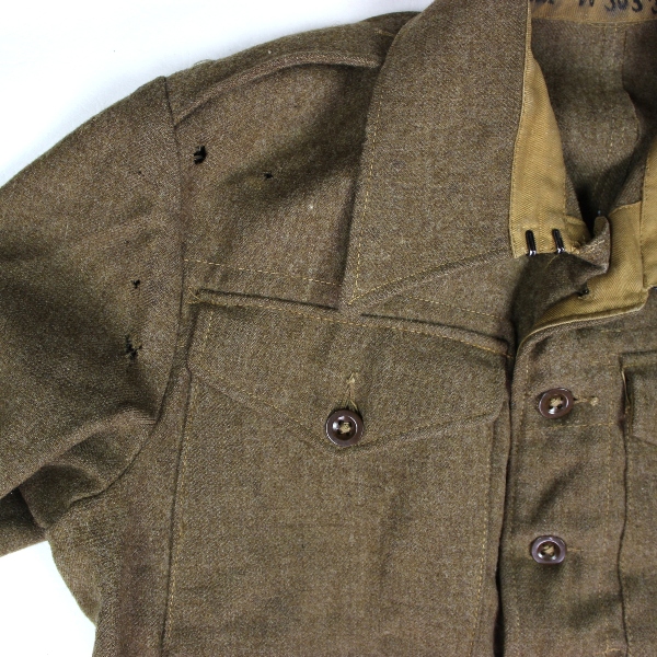 1940 pattern wool battledress w/ 9th Air Force patch