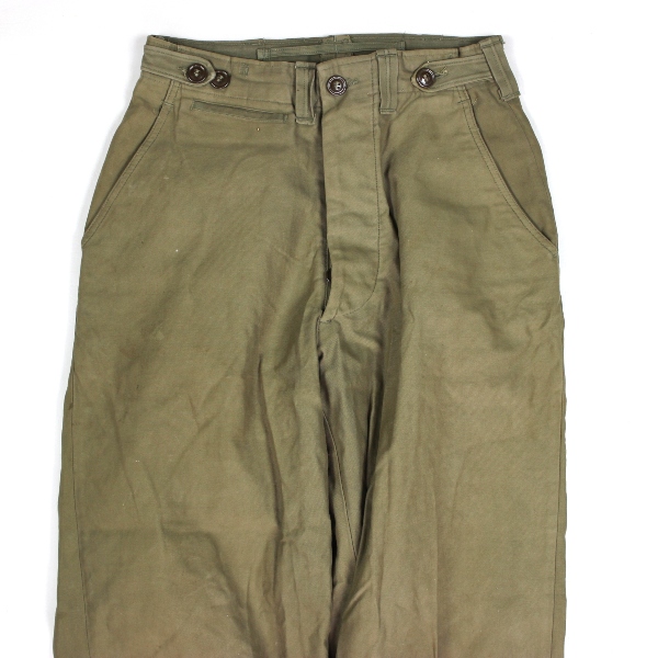 M1943 cotton field trousers w/ AAF modification