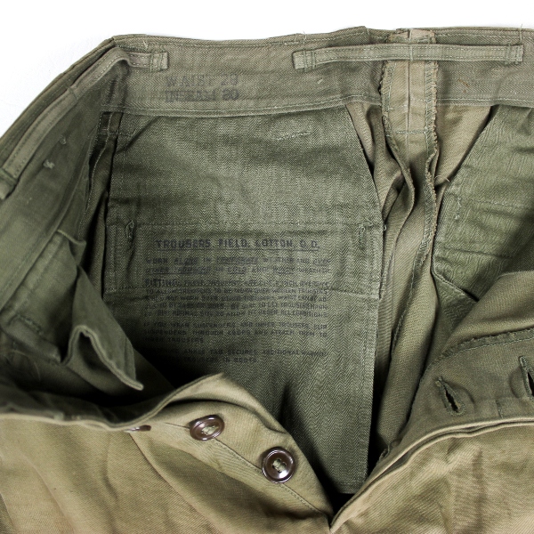 M1943 cotton field trousers w/ AAF modification