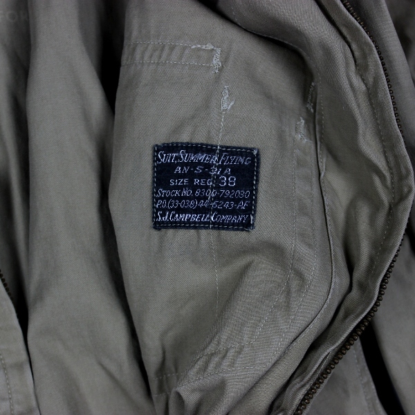 44th Collectors Avenue - USAAF summer flight suit type AN-S-31A - 38R