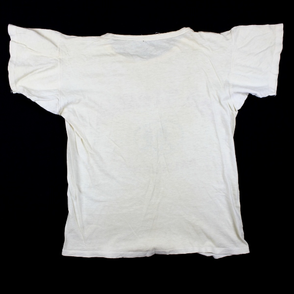 Scarce 1940s white cotton t-shirt - Camp Stoneman, CA