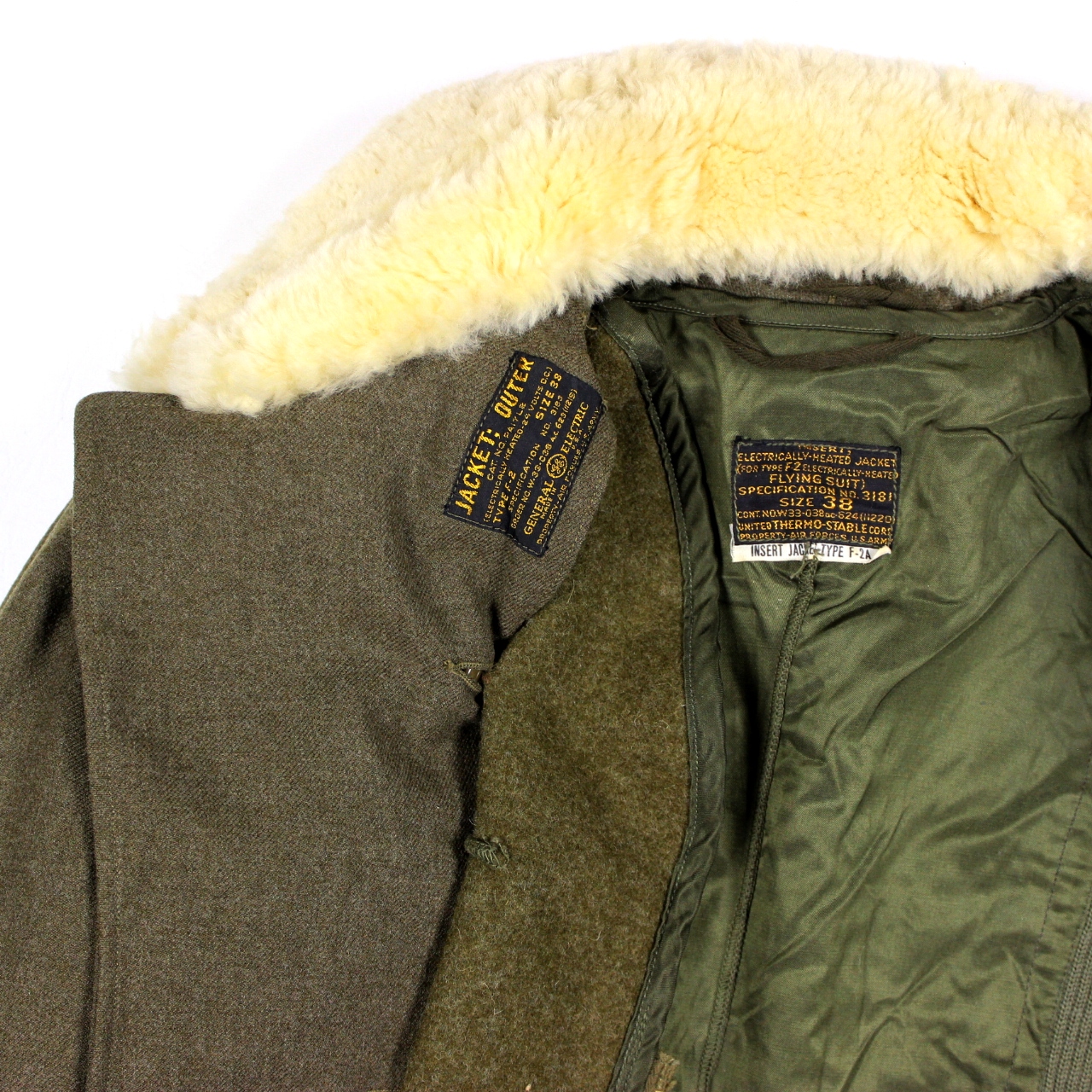 44th Collectors Avenue - USAAF electrically heated flight jacket type ...