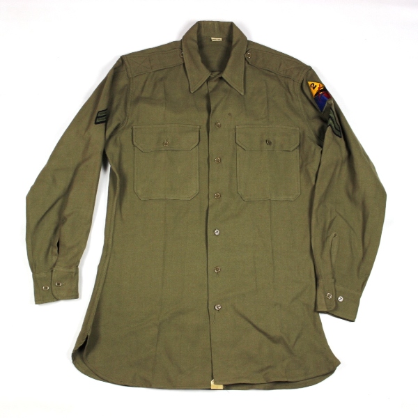 44th Collectors Avenue - US Army officer Ike jacket - ETO 1st Army