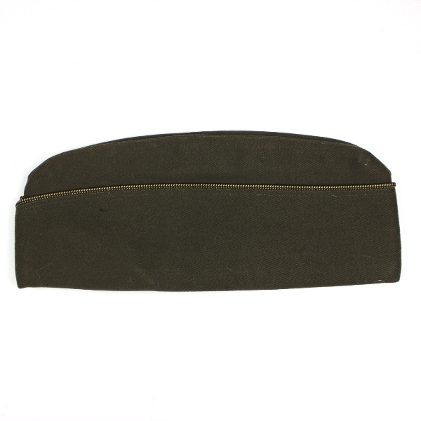 US Army officers OD wool garrison cap - Size 7 3/8